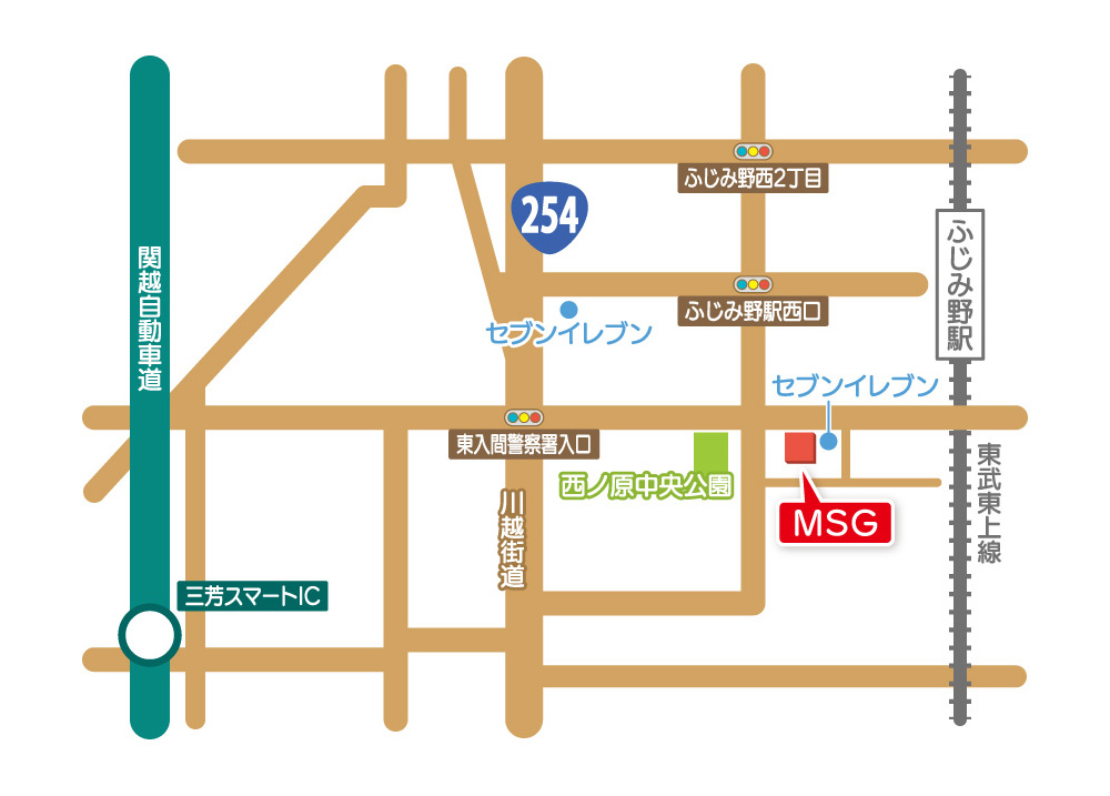 MSG地図