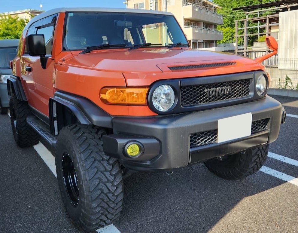栃木県FJクルーザー改造車