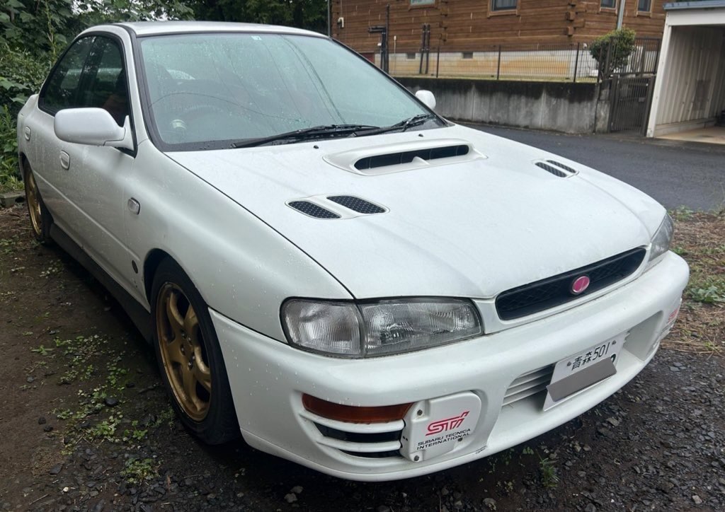 青森県インプレッサ改造車